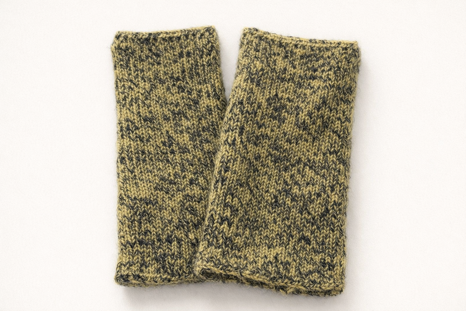 Mitaines en mohair et lurex - Pièce unique